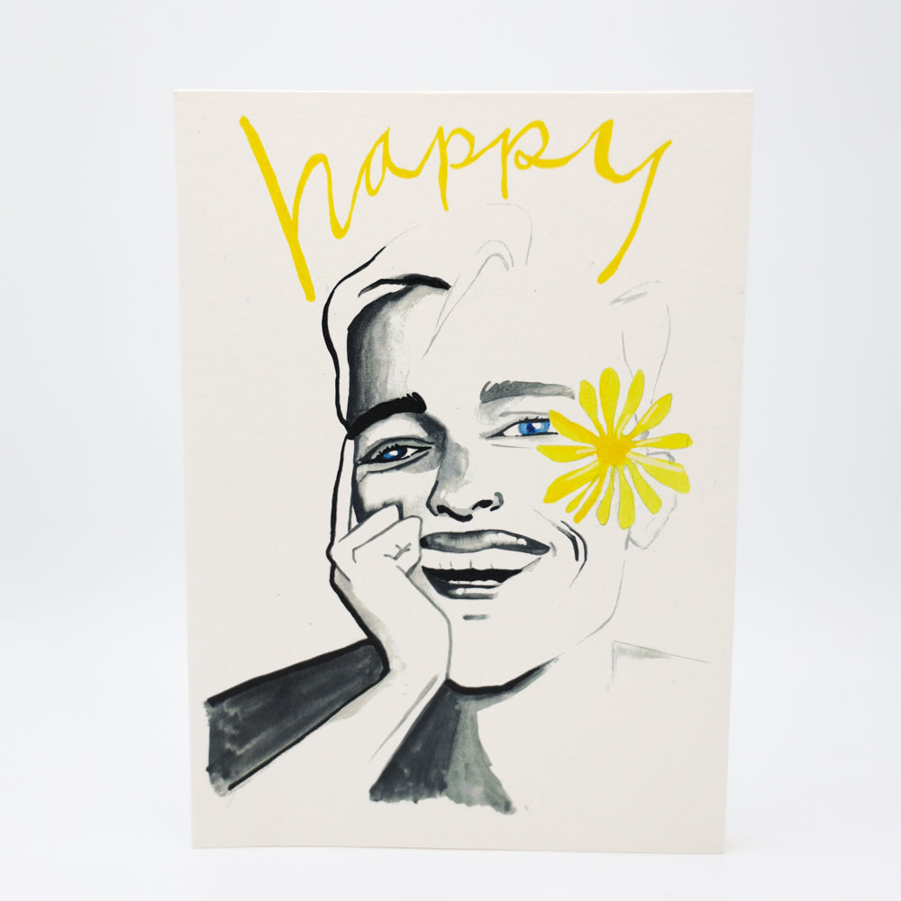 HAPPY 1 Greeting Card - Jayson Brunsdon Home